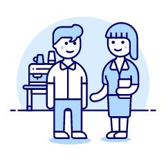 Coffee Break 1 1 Illustration from UX Duotone Set