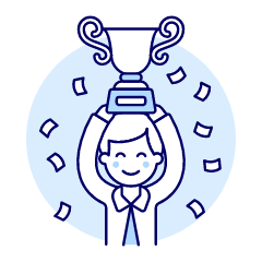 Promotion Trophy 3 1 Illustration from UX Duotone Set