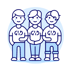 Programmer Team 1 Illustration from UX Duotone Set