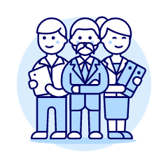 Team Leader 1 Illustration from UX Duotone Set