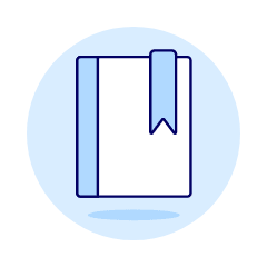 Notebook Bookmark Illustration from UX Duotone Set