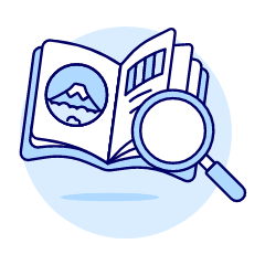 Search Magazine Illustration from UX Duotone Set