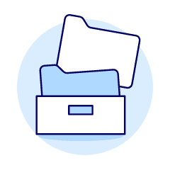 Archivement Illustration from UX Duotone Set