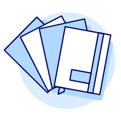 Color Notes Illustration from UX Duotone Set