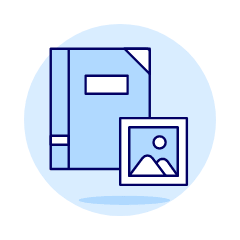 Photo Note Illustration from UX Duotone Set