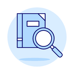 Search Note Illustration from UX Duotone Set