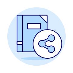 Share Note 1 Illustration from UX Duotone Set