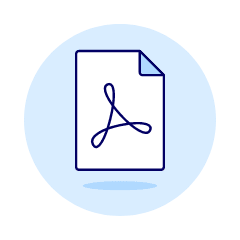 Pdf File 1 Illustration from UX Duotone Set