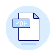 Pdf File 2 Illustration from UX Duotone Set