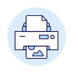 Image Print Illustration from UX Duotone Set