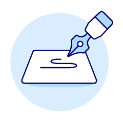 Ink Pen Drawing 1 Illustration from UX Duotone Set