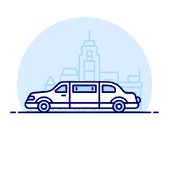 Car Limousine Illustration from UX Duotone Set