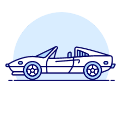 Car Sport 1 Illustration from UX Duotone Set