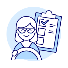 Driving Test 4 Illustration from UX Duotone Set