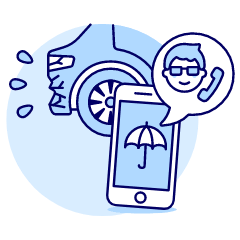 Insurance Agent 1 Illustration from UX Duotone Set