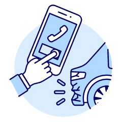 Insurance Call 1 Illustration from UX Duotone Set