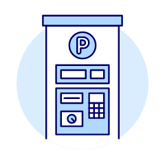 Garage Payment Illustration from UX Duotone Set