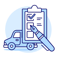 Car Checklist Illustration from UX Duotone Set