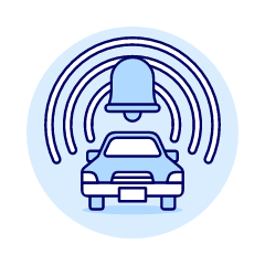 Car Security Illustration from UX Duotone Set
