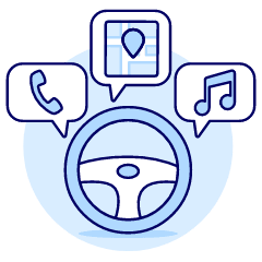 Smart Wheel Illustration from UX Duotone Set