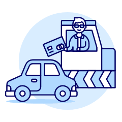 Tollway Card Payment 1 Illustration from UX Duotone Set
