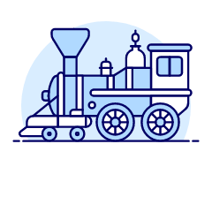 Steam Engine 1 Illustration from UX Duotone Set