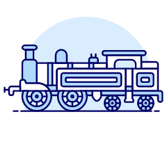 Steam Engine 2 Illustration from UX Duotone Set