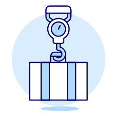 Hanging Weight 1 Illustration from UX Duotone Set