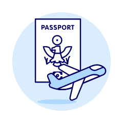 International Fligt 2 Illustration from UX Duotone Set