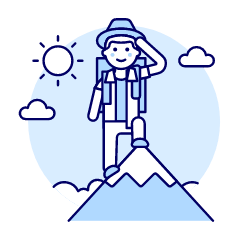 Avdenture Trip 1 Illustration from UX Duotone Set