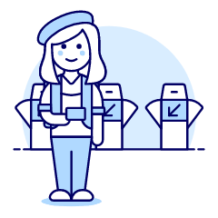 Bagpacker Trip 4 Illustration from UX Duotone Set