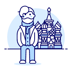 Moscow Cathedral 1 Illustration from UX Duotone Set