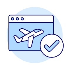 Flight Check Illustration from UX Duotone Set