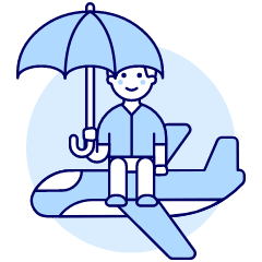 Travel Insurance 1 Illustration from UX Duotone Set