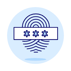 Fingerprint Passcode Illustration from UX Duotone Set