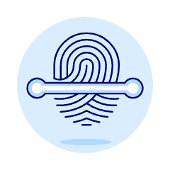 Fingerprint Scan 1 Illustration from UX Duotone Set
