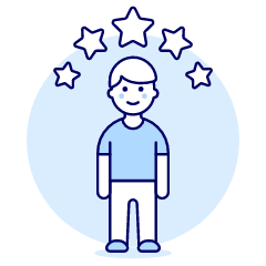 Avatar Star 1 Illustration from UX Duotone Set