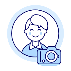Photographer 6 Illustration from UX Duotone Set