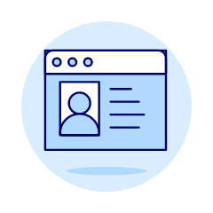 Browser Window Illustration from UX Duotone Set