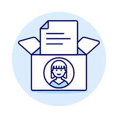 Document Box 4 Illustration from UX Duotone Set