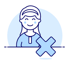 Avatar Remove 2 2 Illustration from UX Duotone Set