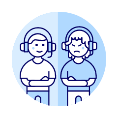 Player Competition 1 Illustration from UX Duotone Set