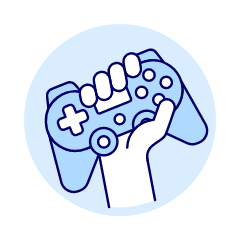 Player Gamepad 1 Illustration from UX Duotone Set
