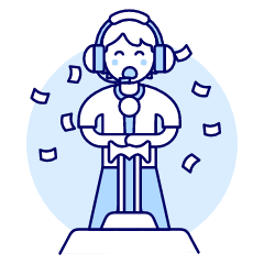 Player Sword 1 Illustration from UX Duotone Set