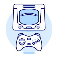 Game Consoles 16 Illustration from UX Duotone Set