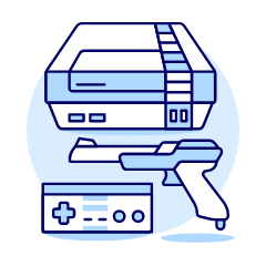 Game Consoles 2 Illustration from UX Duotone Set