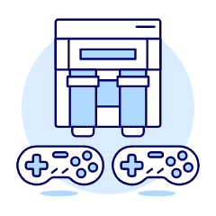Game Consoles 6 Illustration from UX Duotone Set
