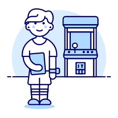 Game Arcade 2 Illustration from UX Duotone Set