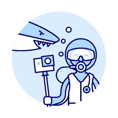 Video Gopro Advanture Illustration from UX Duotone Set