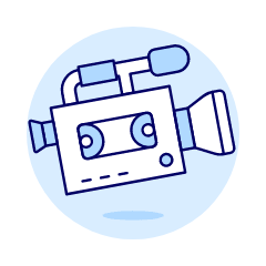 Video Vintage 2 Illustration from UX Duotone Set